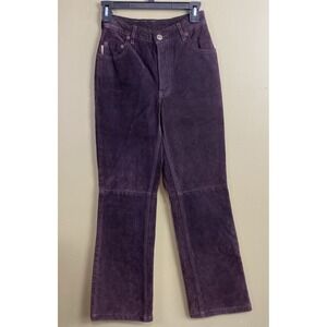 Women's SKOTTS Vintage Brown  Washable Suede Bootcut High Rise Size 2